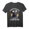 Labrador Angestellter Lustiges Spruch Hund Herrchen Frauchen T-Shirt - Perfektes Geschenk für Hunde-Liebhaber, Züchter & Hundemamas