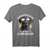 Labrador Angestellter Lustiges Spruch Hund Herrchen Frauchen T-Shirt - Perfektes Geschenk für Hunde-Liebhaber, Züchter & Hundemamas