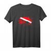Diver Flagge Tauchen Unter Wasser T-Shirt – Perfekte Geschenkidee für Taucher, Schnorchler & Unterwasserliebhaber zu Geburtstag & Weihnachten
