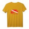 Diver Flagge Tauchen Unter Wasser T-Shirt – Perfekte Geschenkidee für Taucher, Schnorchler & Unterwasserliebhaber zu Geburtstag & Weihnachten
