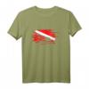 Diver Flagge Tauchen Unter Wasser T-Shirt – Perfekte Geschenkidee für Taucher, Schnorchler & Unterwasserliebhaber zu Geburtstag & Weihnachten