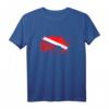 Diver Flagge Tauchen Unter Wasser T-Shirt – Perfekte Geschenkidee für Taucher, Schnorchler & Unterwasserliebhaber zu Geburtstag & Weihnachten