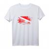 Diver Flagge Tauchen Unter Wasser T-Shirt – Perfekte Geschenkidee für Taucher, Schnorchler & Unterwasserliebhaber zu Geburtstag & Weihnachten