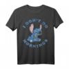 HapOwl Lilo & Stitch T-Shirt - I Don't Do Mornings, Offiziell lizenziertes Disney Shirt für Geburtstagsfans