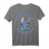 HapOwl Lilo & Stitch T-Shirt - I Don't Do Mornings, Offiziell lizenziertes Disney Shirt für Geburtstagsfans