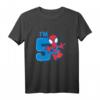 Kinder Marvel Spider-Man Cute Spidey 5th Birthday I'm 5 T-Shirt - Official Marvel Merchandise für Kindergeburtstage