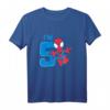 Kinder Marvel Spider-Man Cute Spidey 5th Birthday I'm 5 T-Shirt - Official Marvel Merchandise für Kindergeburtstage