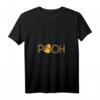 HapOwl Winnie the Pooh Classic Lettering T-Shirt mit V-Ausschnitt – Offizielles Disney Merchandise für Fans aller Altersgruppen