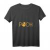 HapOwl Winnie the Pooh Classic Lettering T-Shirt mit V-Ausschnitt – Offizielles Disney Merchandise für Fans aller Altersgruppen