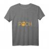 HapOwl Winnie the Pooh Classic Lettering T-Shirt mit V-Ausschnitt – Offizielles Disney Merchandise für Fans aller Altersgruppen