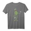 HapOwl T-Shirt mit Kermit The Frog Portrait - Offiziell lizenzierte Muppets Fanware