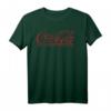 Coca-Cola Distressed Cursive Logo T-Shirt - Officially Licensed Soda Pop & Polar Bear Apparel für Männer und Frauen