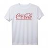Coca-Cola Distressed Cursive Logo T-Shirt - Officially Licensed Soda Pop & Polar Bear Apparel für Männer und Frauen