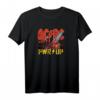 AC/DC Rock Musik Band PWRUP Stage Lights T-Shirt – Auffälliges Fan T-Shirt für Rockfans und Musikliebhaber