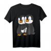 Pinguin Liebhaber T-Shirt für Kinder, Mädchen & Damen – Süßes Pinguin Design, Perfekt als Geschenk zu Geburtstag & Weihnachten