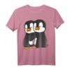 Pinguin Liebhaber T-Shirt für Kinder, Mädchen & Damen – Süßes Pinguin Design, Perfekt als Geschenk zu Geburtstag & Weihnachten