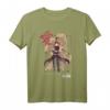 HapOwl Shippuden Gaara Kanji Frame T-Shirt – Lizenziertes Anime Merch, Klassisch Geschnitten