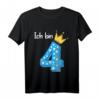 Kinder 4. Geburtstag Jungen Outfit - 'Ich Bin Schon 4' T-Shirt als Geschenk für den besonderen Tag