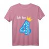 Kinder 4. Geburtstag Jungen Outfit - 'Ich Bin Schon 4' T-Shirt als Geschenk für den besonderen Tag