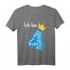 Kinder 4. Geburtstag Jungen Outfit - 'Ich Bin Schon 4' T-Shirt als Geschenk für den besonderen Tag