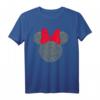 HapOwl Minnie Mouse Dotted Gold Icon T-Shirt – Official Disney Merchandise für Frauen, Männer, Jungen & Mädchen