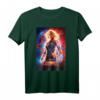 Captain Marvel Poster T-Shirt - Offiziell Marvel Fanartikel für Superhelden- und Comic-Liebhaber