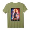 Captain Marvel Poster T-Shirt - Offiziell Marvel Fanartikel für Superhelden- und Comic-Liebhaber