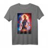 Captain Marvel Poster T-Shirt - Offiziell Marvel Fanartikel für Superhelden- und Comic-Liebhaber