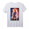 Captain Marvel Poster T-Shirt - Offiziell Marvel Fanartikel für Superhelden- und Comic-Liebhaber