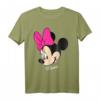 HapOwl Minnie Mouse Face Portrait Smile T-Shirt - Offiziell lizenziertes Disney Mickey and Friends Shirt
