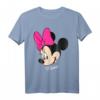 HapOwl Minnie Mouse Face Portrait Smile T-Shirt - Offiziell lizenziertes Disney Mickey and Friends Shirt