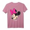 HapOwl Minnie Mouse Face Portrait Smile T-Shirt - Offiziell lizenziertes Disney Mickey and Friends Shirt