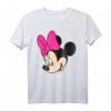 HapOwl Minnie Mouse Face Portrait Smile T-Shirt - Offiziell lizenziertes Disney Mickey and Friends Shirt