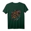 Steampunk-T-Shirt mit Uhrwerk, mechanischen Zahnrädern – Originelles Geschenk für Steampunk-Fans und Uhrenliebhaber