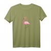 Frauen und Mädchen Luftiges Flamingo T-Shirt mit 'Flamingo Little Princess' Motiv – Perfekt für Tierliebhaberinnen und Flamingo-Fans