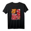 Pixar Cars Lightning McQueen Grid T-Shirt – Offiziell lizenziertes Merchandise für Cars Fans und Kinder zum Geburtstag