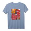 Pixar Cars Lightning McQueen Grid T-Shirt – Offiziell lizenziertes Merchandise für Cars Fans und Kinder zum Geburtstag