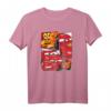 Pixar Cars Lightning McQueen Grid T-Shirt – Offiziell lizenziertes Merchandise für Cars Fans und Kinder zum Geburtstag