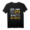 Wenn Opa es nicht hinkriegt sind wir am Arsch Spruch T-Shirt – Lustiges Geschenk zum Vatertag & für Großvater, Enkelkindern