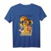 HapOwl The Lion King Group Shot Logo T-Shirt - Lizenziertes Disney Fanartikel für Geburtstagsfeier und Gruppenshirts