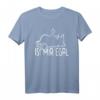 Faule Katze Statement T-Shirt - Ist Mir Egal Spruch für Misanthropen, Humorvolles Geschenk & Anti-Mainstream Outfit