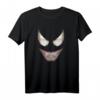 Marvel Venom Big Face Grin Halloween Kostüm T-Shirt - Offiziell Lizenzierte Marvel Kleidung für Fans