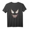 Marvel Venom Big Face Grin Halloween Kostüm T-Shirt - Offiziell Lizenzierte Marvel Kleidung für Fans