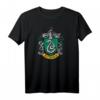 HapOwl Harry Potter Slytherin House Crest T-Shirt – Offizielles Harry Potter Fan Merchandise für Fans und Sammler