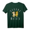 HapOwl Der König der Löwen Nala und Simba Hakuna Matata T-Shirt - Offiziell lizenziertes Disney Fan-Shirt
