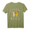 HapOwl Der König der Löwen Nala und Simba Hakuna Matata T-Shirt - Offiziell lizenziertes Disney Fan-Shirt