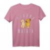 HapOwl Der König der Löwen Nala und Simba Hakuna Matata T-Shirt - Offiziell lizenziertes Disney Fan-Shirt