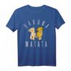 HapOwl Der König der Löwen Nala und Simba Hakuna Matata T-Shirt - Offiziell lizenziertes Disney Fan-Shirt