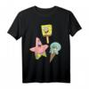 SpongeBob Schwammkopf Eis Charaktere T-Shirt - Official Licensed Cartoon Merch für Fans & Kinder