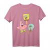 SpongeBob Schwammkopf Eis Charaktere T-Shirt - Official Licensed Cartoon Merch für Fans & Kinder